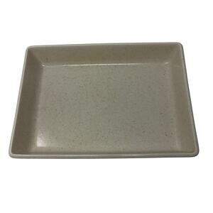 Calvin Klein The Khaki Collection Cargo 11" Rectangular Baker Dish Cream Speckle